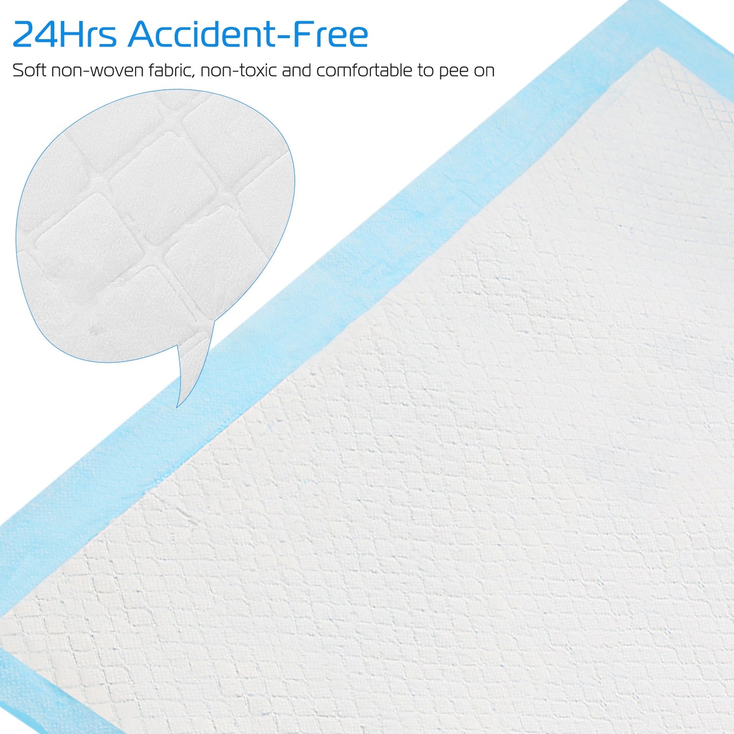 50Pcs Pet Training Pads (24in X 18in M)