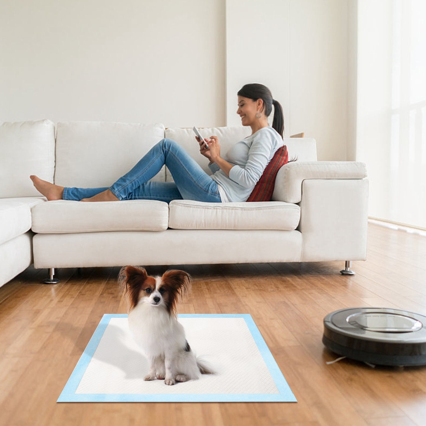 50Pcs Pet Training Pads (24in X 18in M)