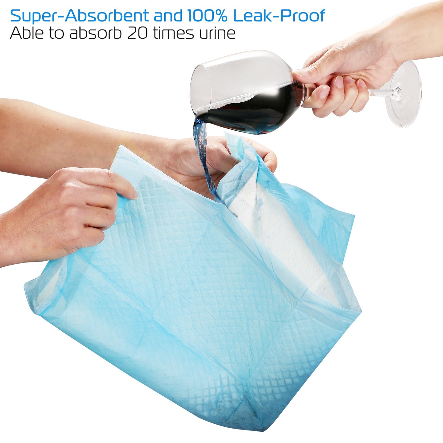 50Pcs Pet Training Pads (24in X 18in M)