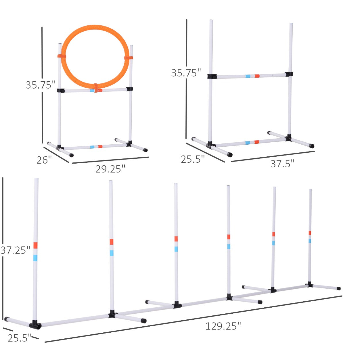 Portable Dog Obstacle Set